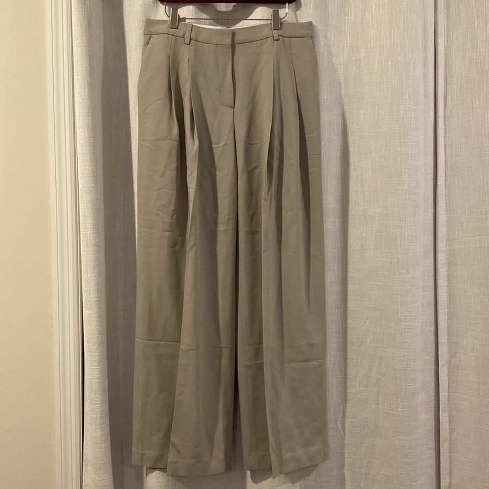 H&M Premium Collection Wool-Blend Wide Leg Pants - Picture 6 of 10